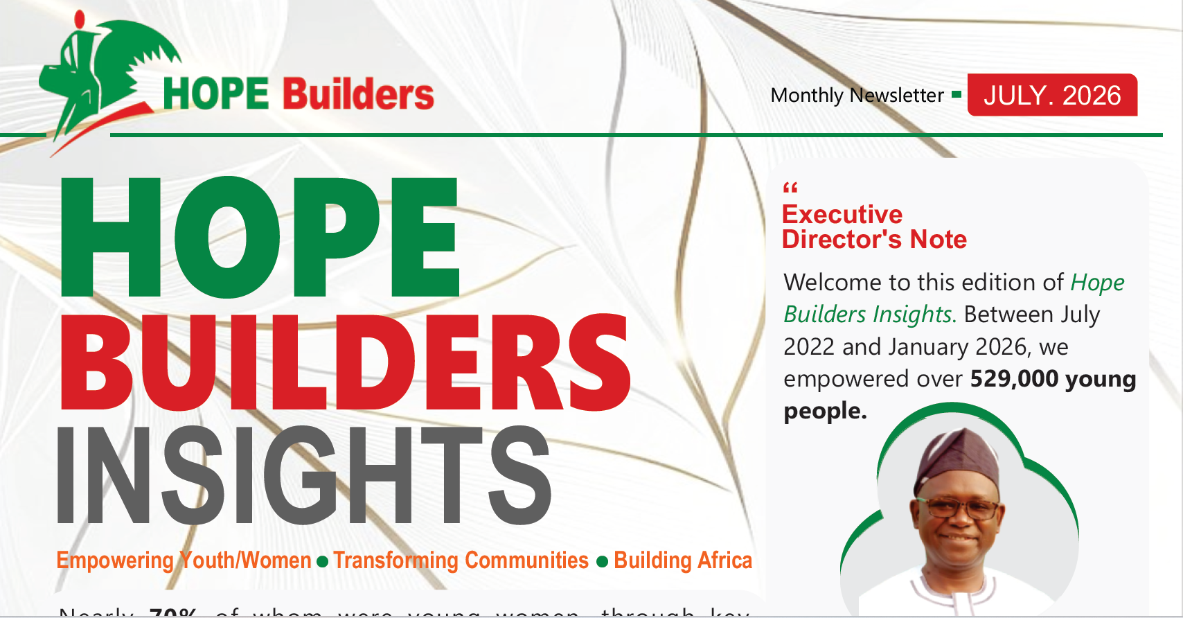 Hope Builders Insights [Newsletter]